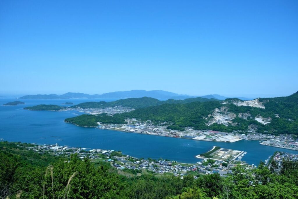 瀬戸内海が見える景色