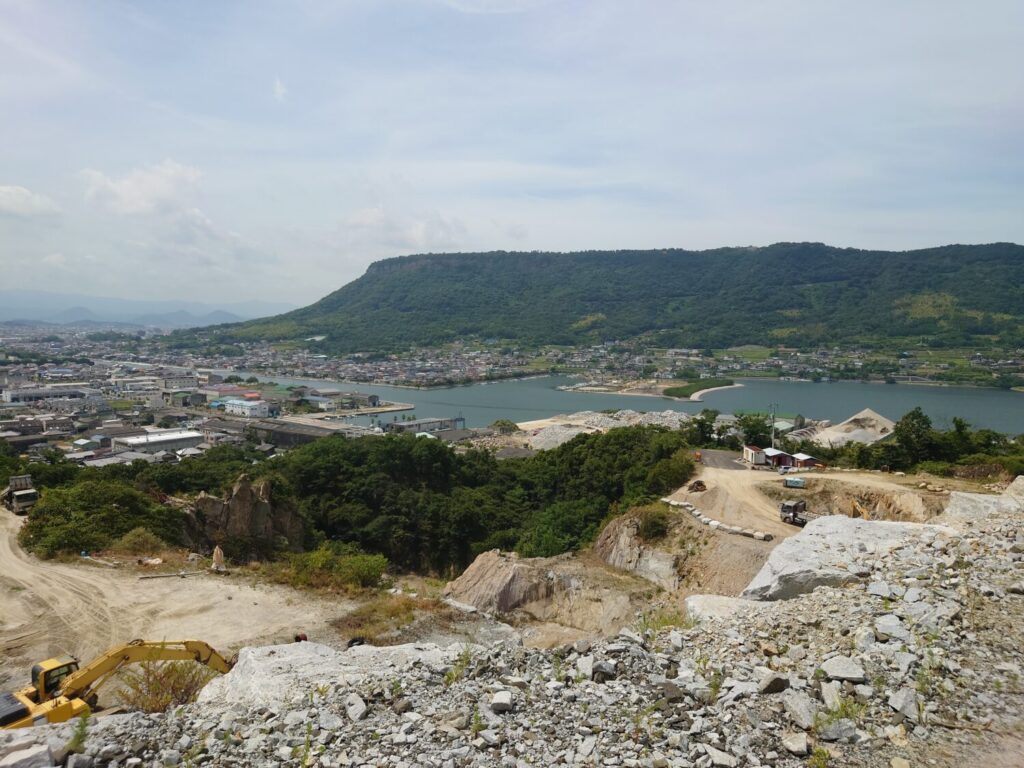 屋島　大丁場　庵治石