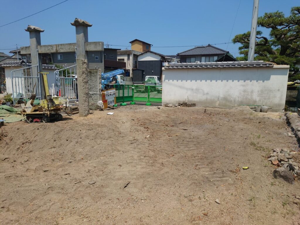 日本ハム　功績碑　基礎工事　たま企画室